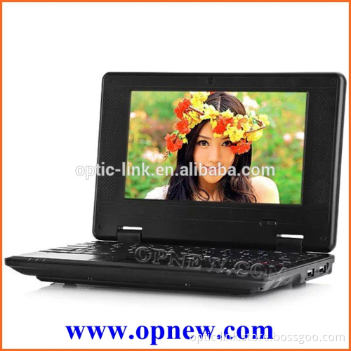 mini 7" laptop PC Laptop computer wm8880 1.52Ghz Android 4.4 with WIFI HDM RJ45 USB port netbook for kids students
